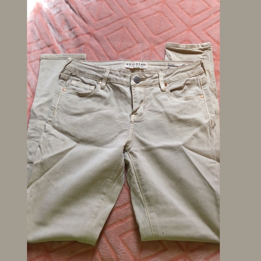 Pacsun Light Beige Skinny Jean